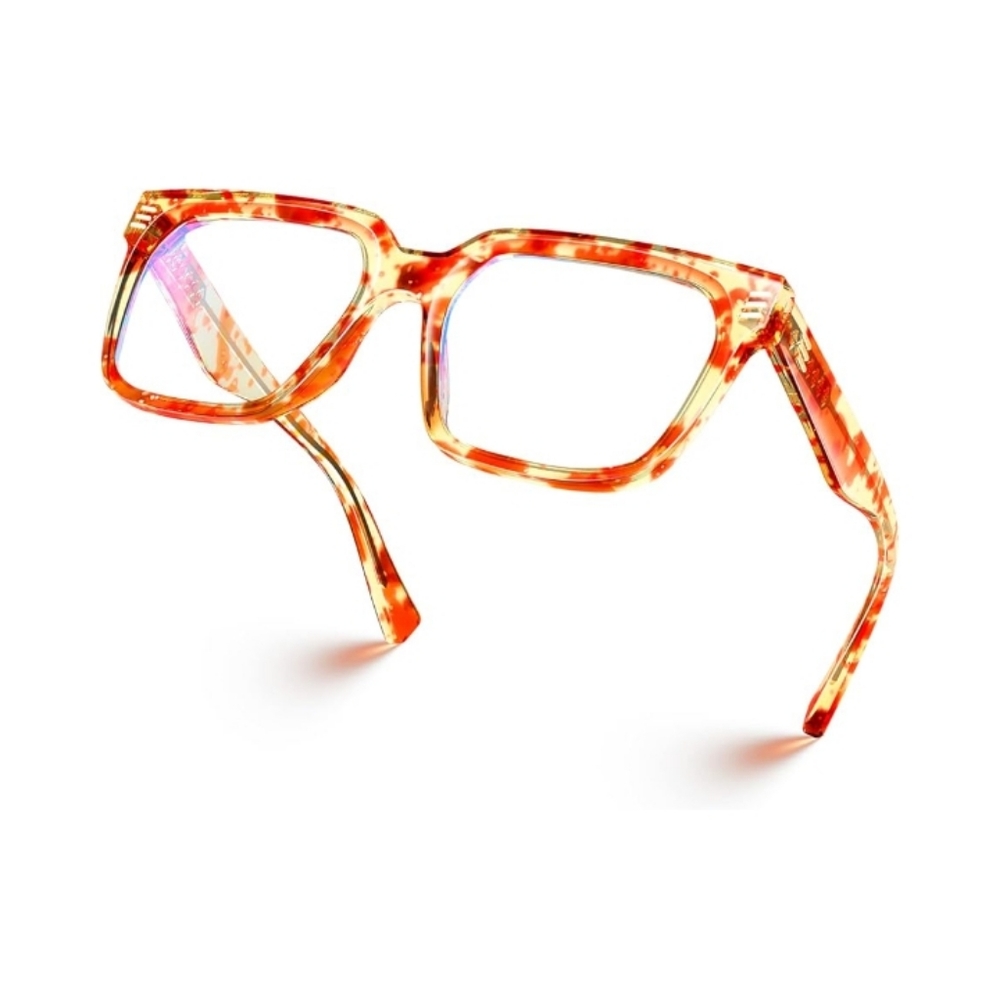 Blue Light Blocking Computer Eyewear Glasses Caramel Frame
